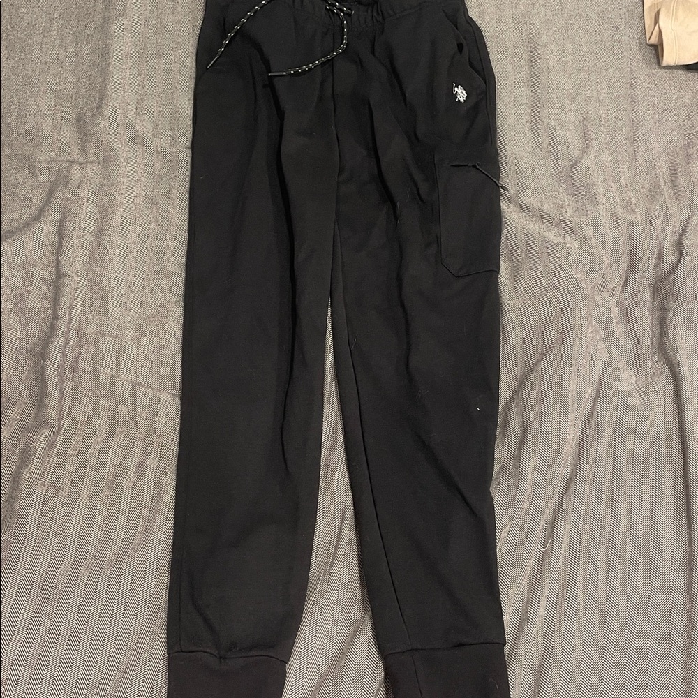 U.S. Polo Assn. Black Sweatpants